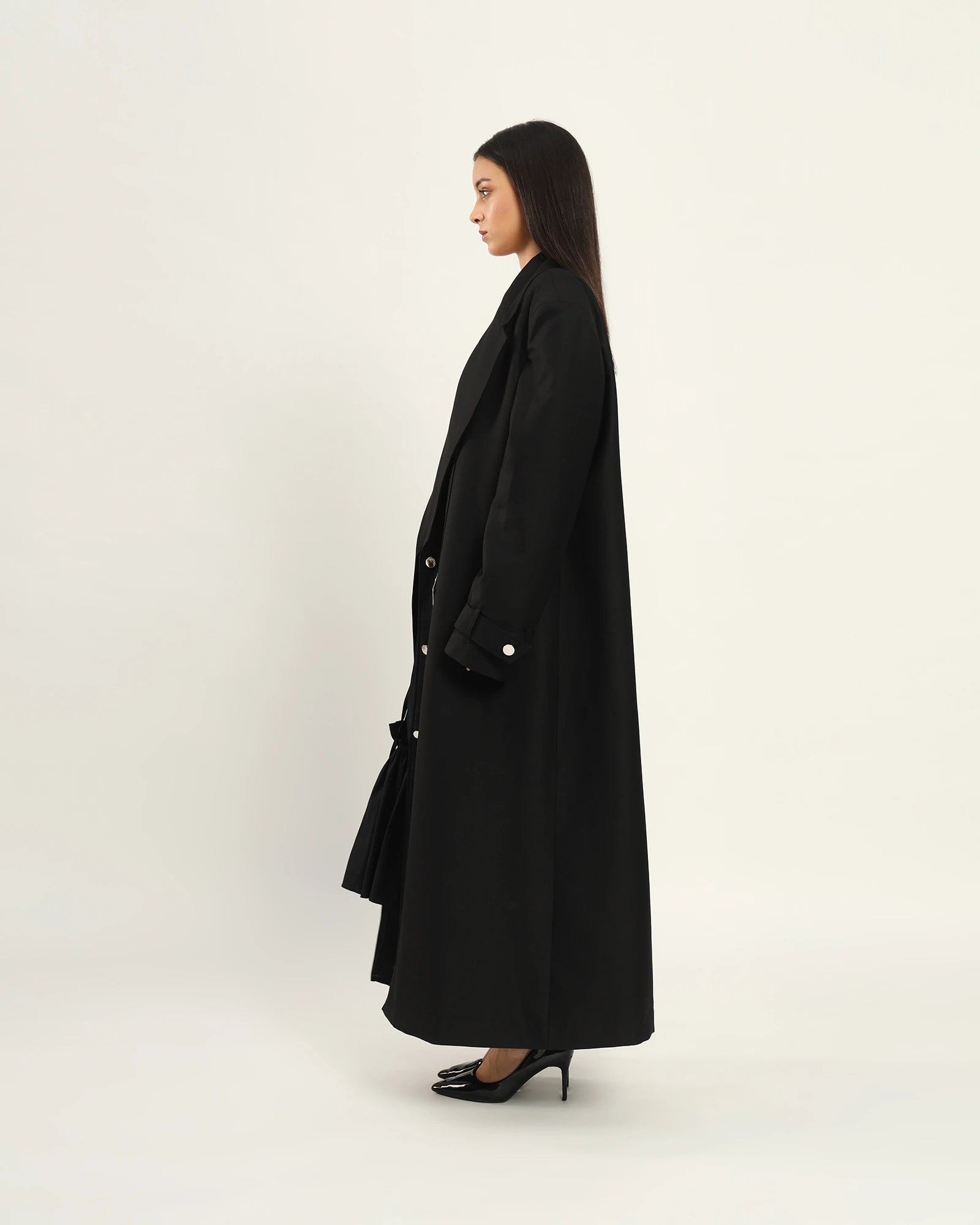 Black Backup Overcoat