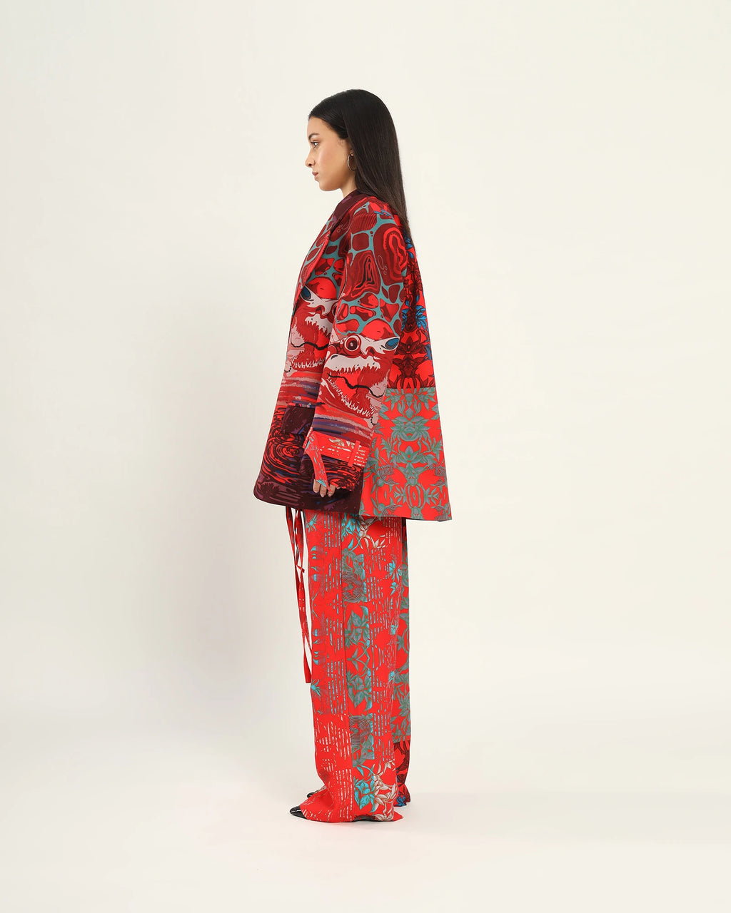 Bloody Whirlpool Blazer Set