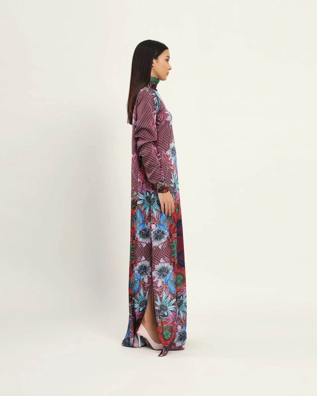 Inner Chess Garden Long Dress