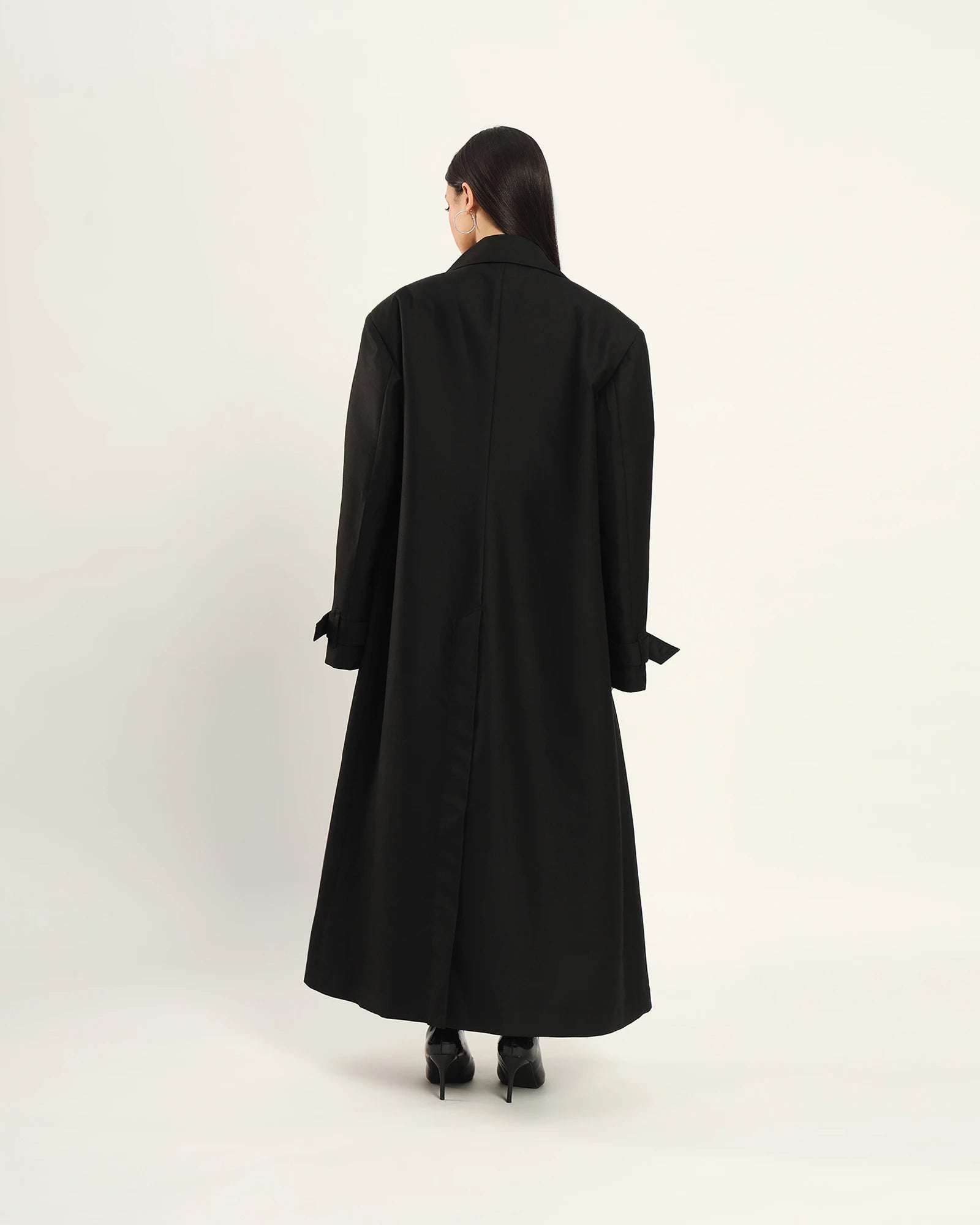 Black Backup Overcoat