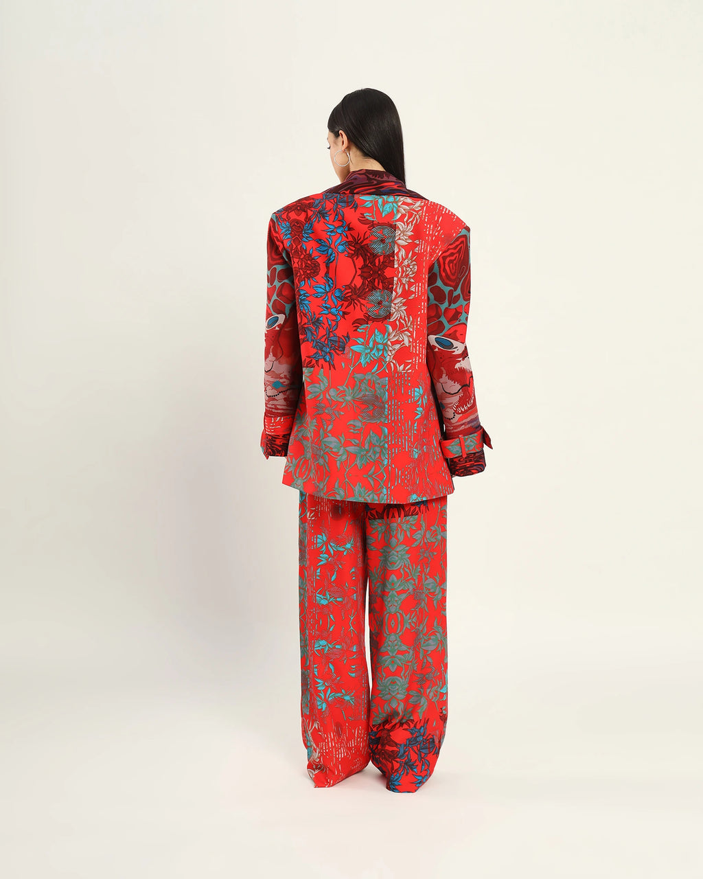 Bloody Whirlpool Blazer Set